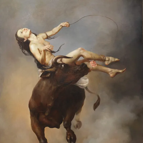 RAPE OF EUROPE, 80x60cm, 2017