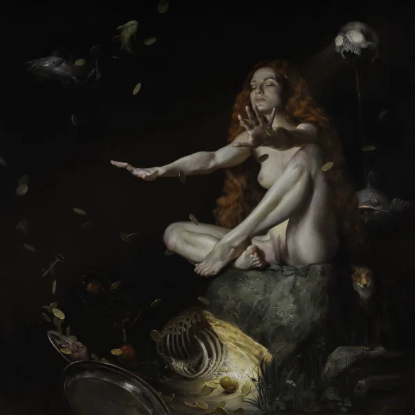 STORYTELLER, 150x150cm, 2024
