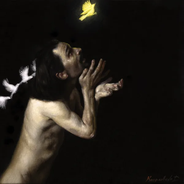 THE BIRD HAS FLOWN AWAY, 25.5x69cm, 2023